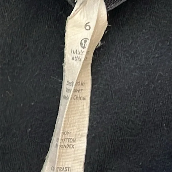 Lululemon Method Asymmetrical Black Wrap Jacket - Picture 9 of 11